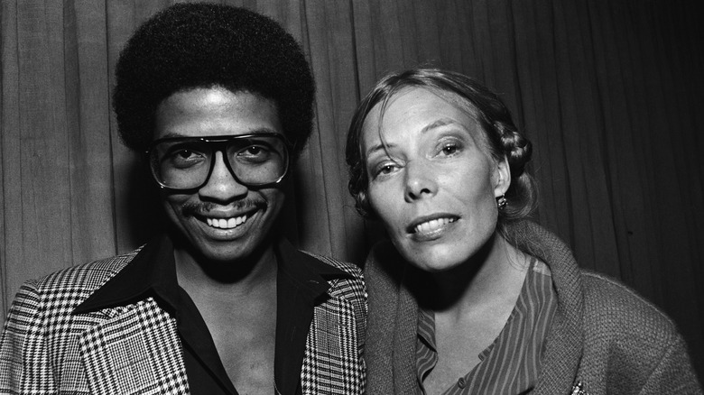 Herbie Hancock and Joni Mitchell