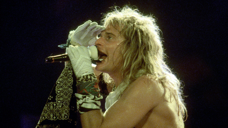 david lee roth on stage