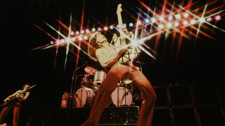 Eddie Van Halen on stage