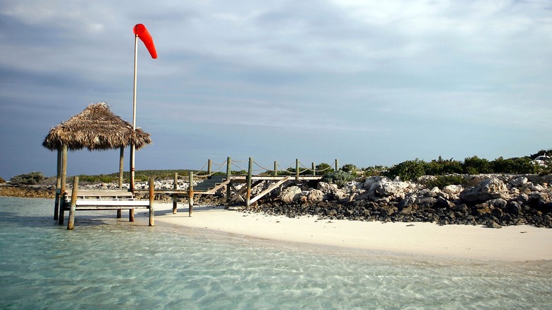 Musha Cay dock, The Bahamas