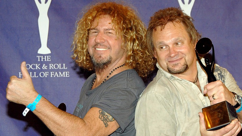 Sammy Hagar and Michael Anthony