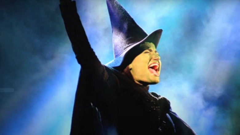 Idina Menzel as Elphaba, 