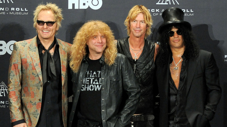 Guns N' Roses at event