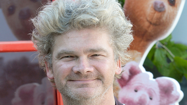 Simon Farnaby smiling 