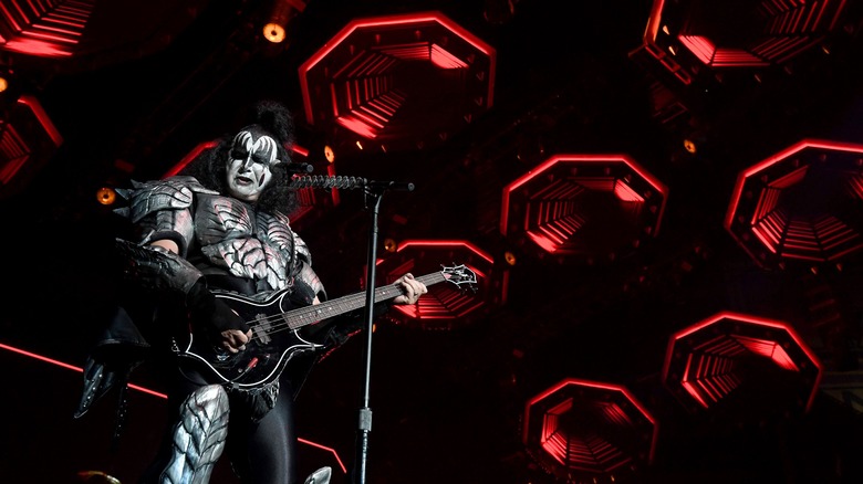 Gene Simmons on stage