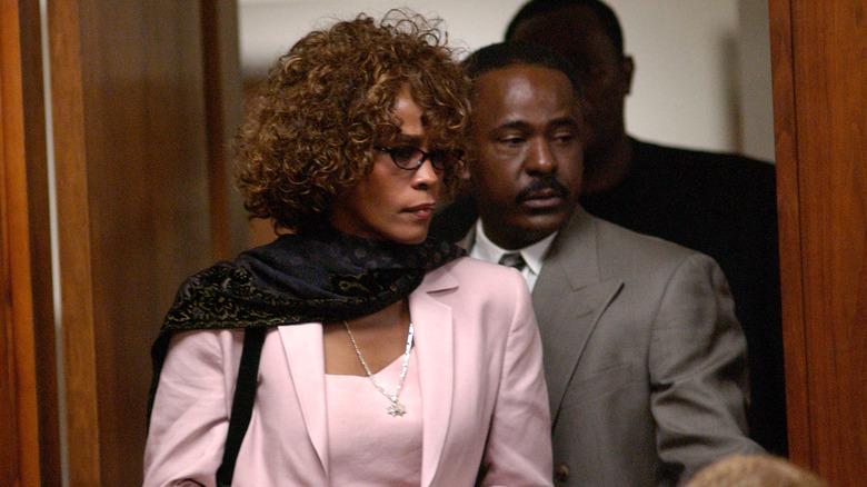 Whitney Houston in court
