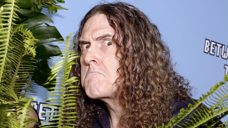 weird al yankovic making face