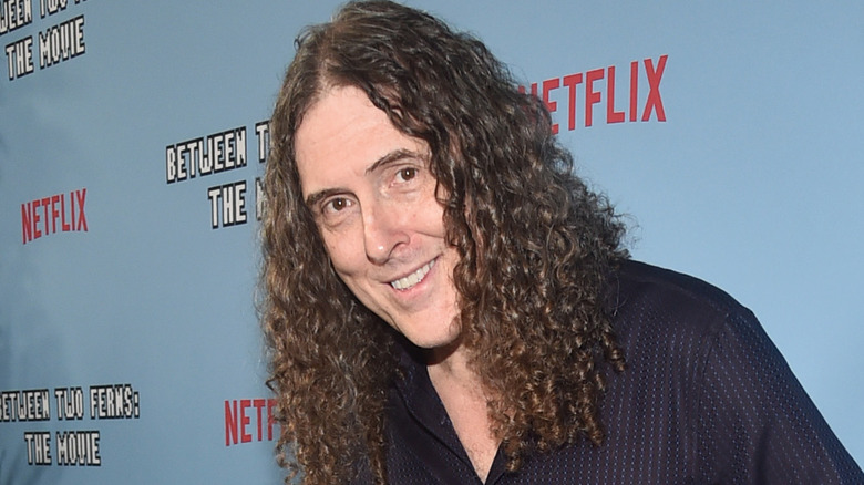 Weird Al Yankovic poses for photo