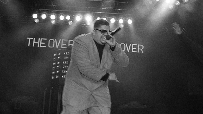 Heavy D onstage