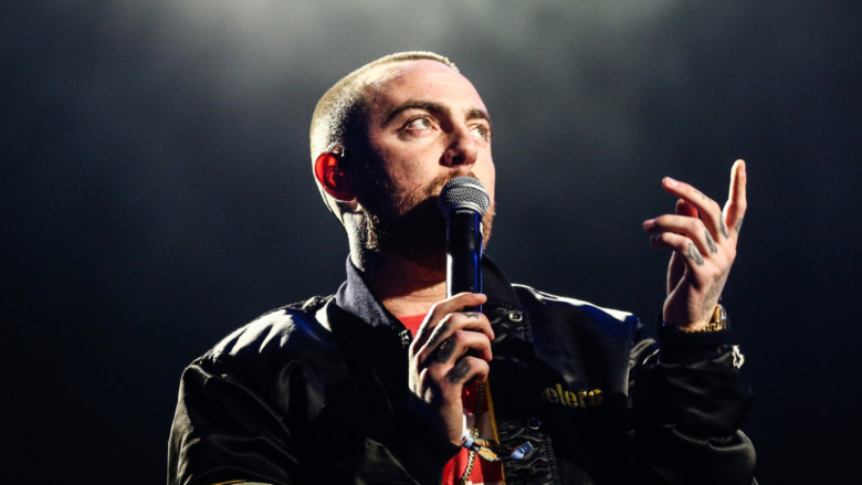 Mac Miller performs