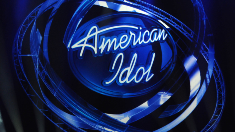 blue logo for ABC's American Idol