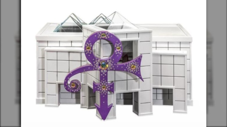 Prince's urn at Paisley Park