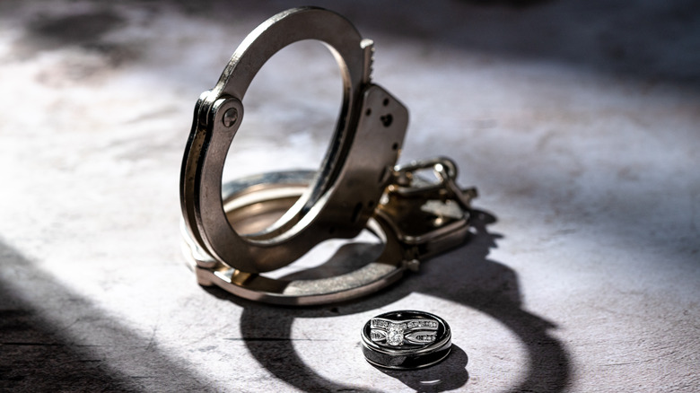 Handcuffs and wedding rings