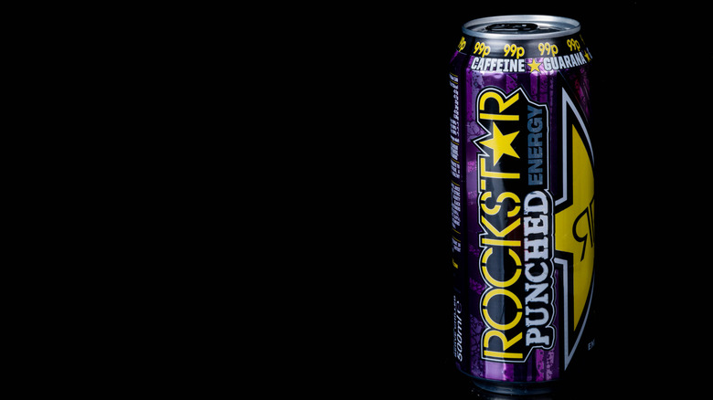 Can of Rockstar energy drink