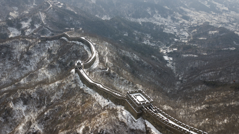 Aerial view of Great Wall