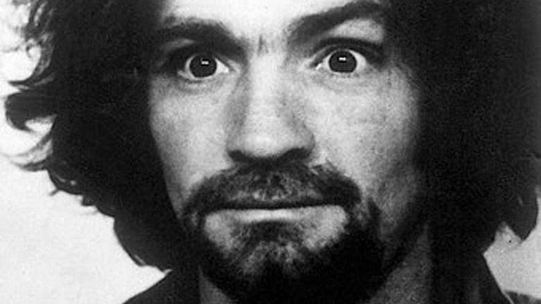 Mugshot of Charles Manson from 1968