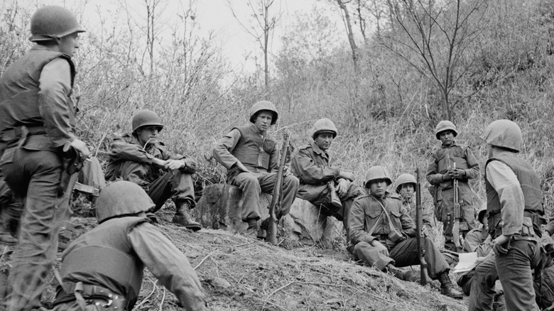 US troops, Korean War