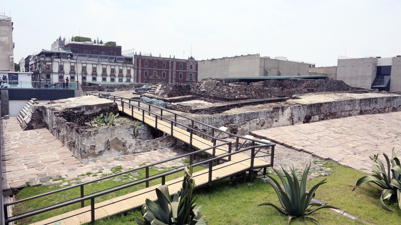 The remains of Templo Mayor