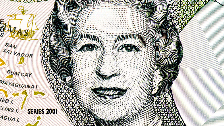 Queen Elizabeth II Bahaman currency