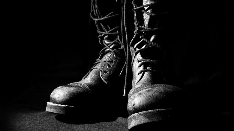 Military boots