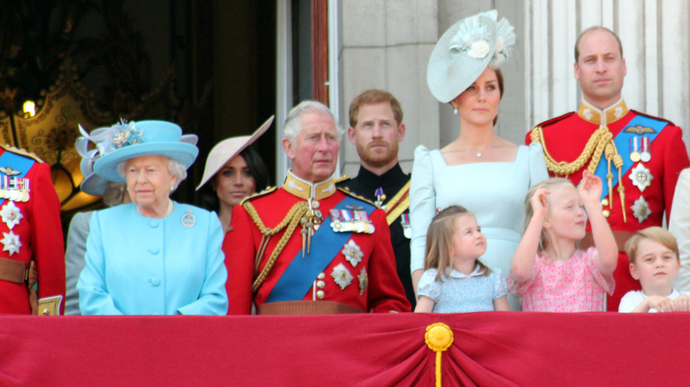 members of the royal family
