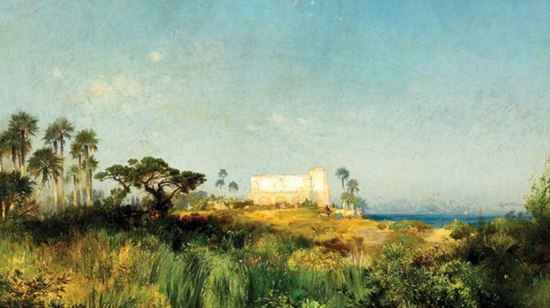 Old Watchtower at St. Augustine by Thomas Moran, 1881