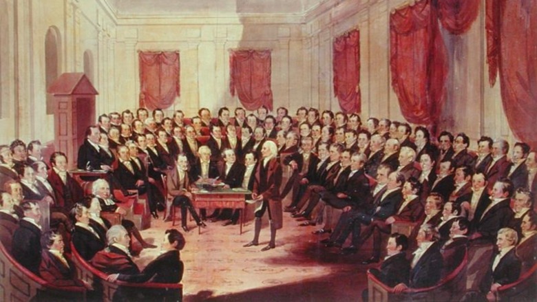 Painting of the Virginia Constitutional Convention of 1830