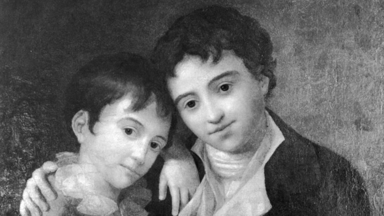 Brothers Franz and Karl Mozart