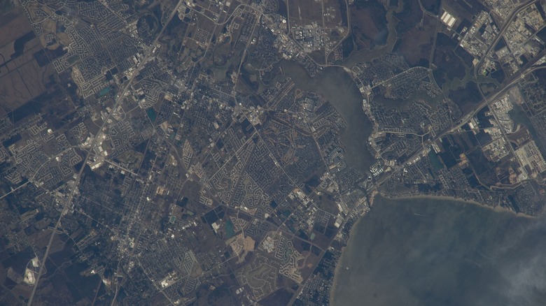 Aerial view of Texas taken during ISS Expedition 38