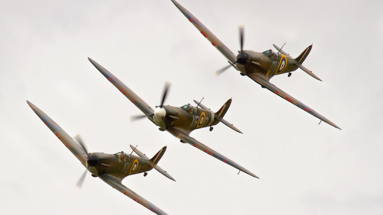 British fighter planes