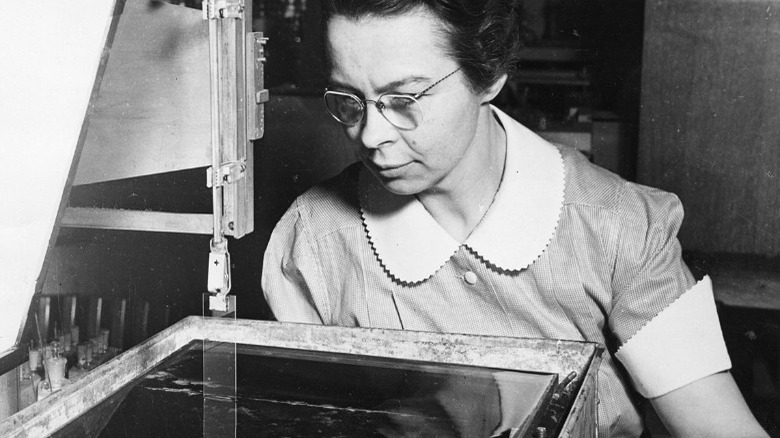 Katharine Burr Blodgett laboratory equipment