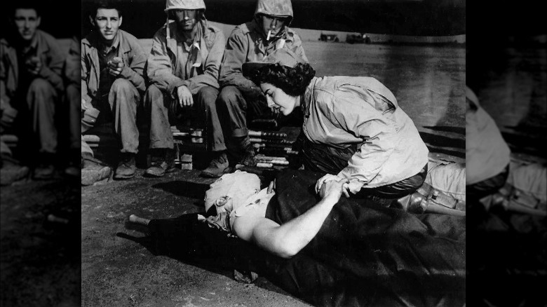 Jane Kendeigh flight nurse patient WWII