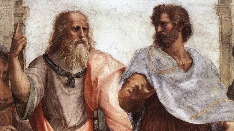 plato and aristotle in the school of athens