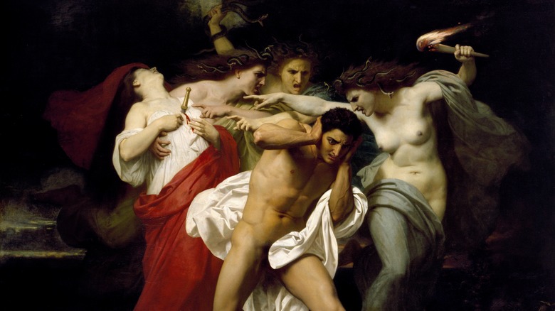 orestes pursued by the furies