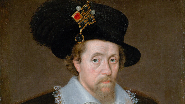 Portrait of James I