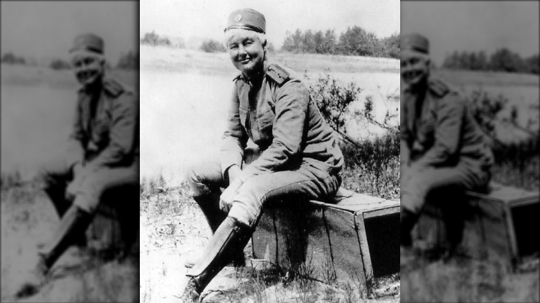 Flora Sandes british serbia soldier