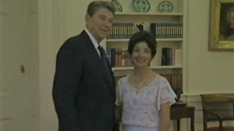 President Reagan meets Geneva Mika Camarena 