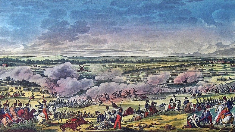 Mont-Saint-Jean during the Battle of Waterloo