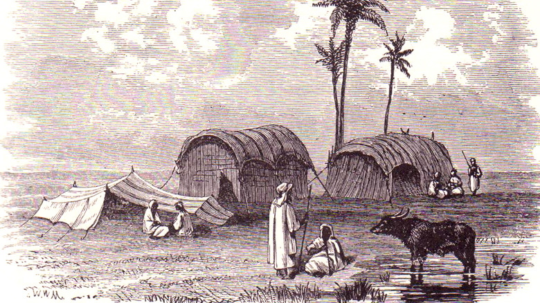 Hulah buildings 1869