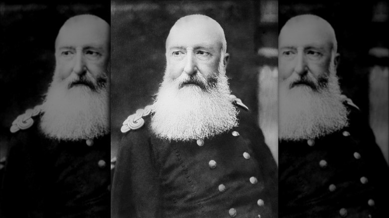Portrait of Leopold II with beard