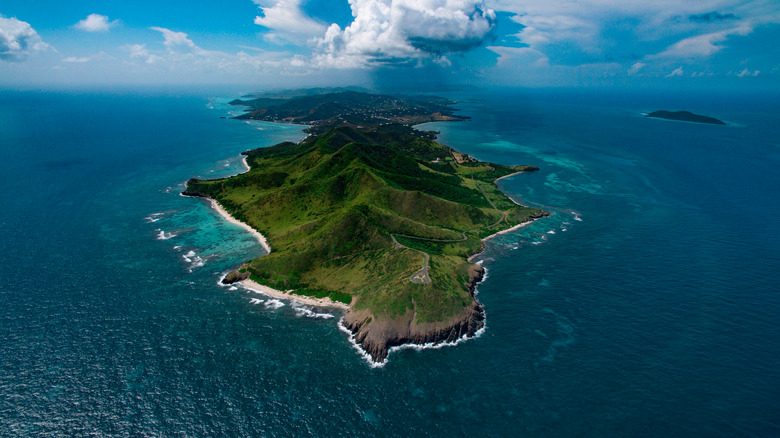 Aerial photo of St. Croix