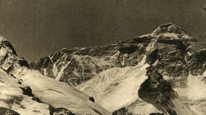 Mount Everest 1918-1939