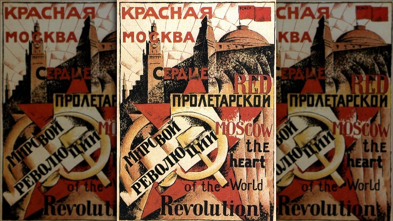 bolshevik propaganda poster