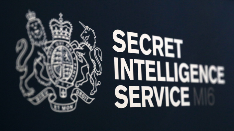 secret intelligence service sign