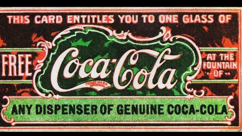 1800's Coca Cola coupon