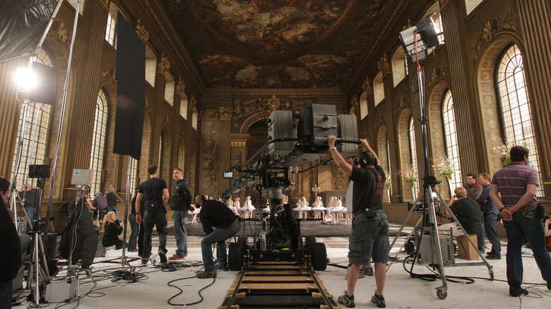 crew in the Painted Hall