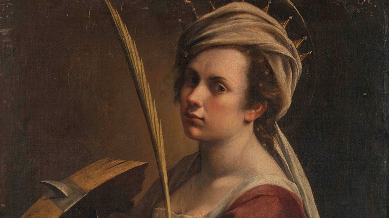 Self-Portrait as Saint Catherine of Alexandria, Artemisia Gentileschi