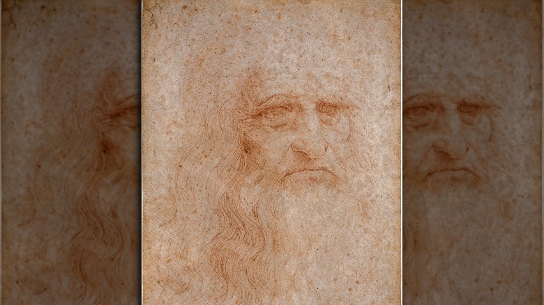 Presume self-portrait of Leonardo da Vinci
