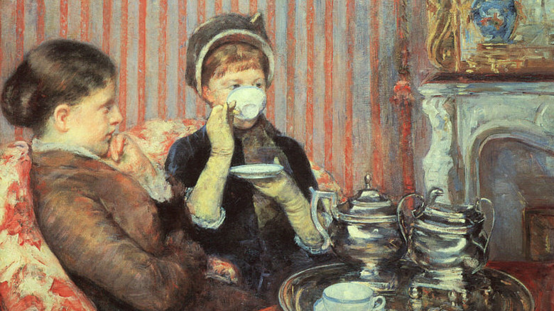 Five O'Clock Tea, Mary Cassatt