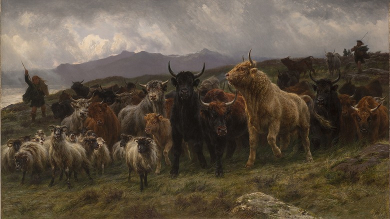 Highland Raid, Rosa Bonheur, 1860